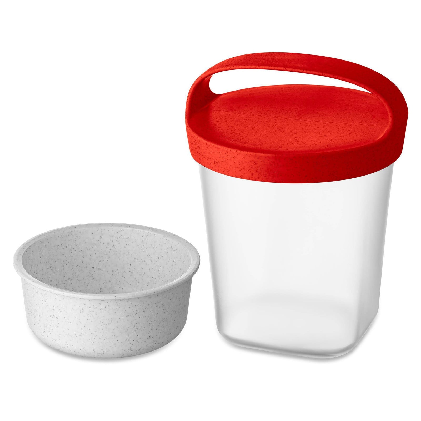 Koziol BUDDY Soep- en snackbeker, 500 ml, rood