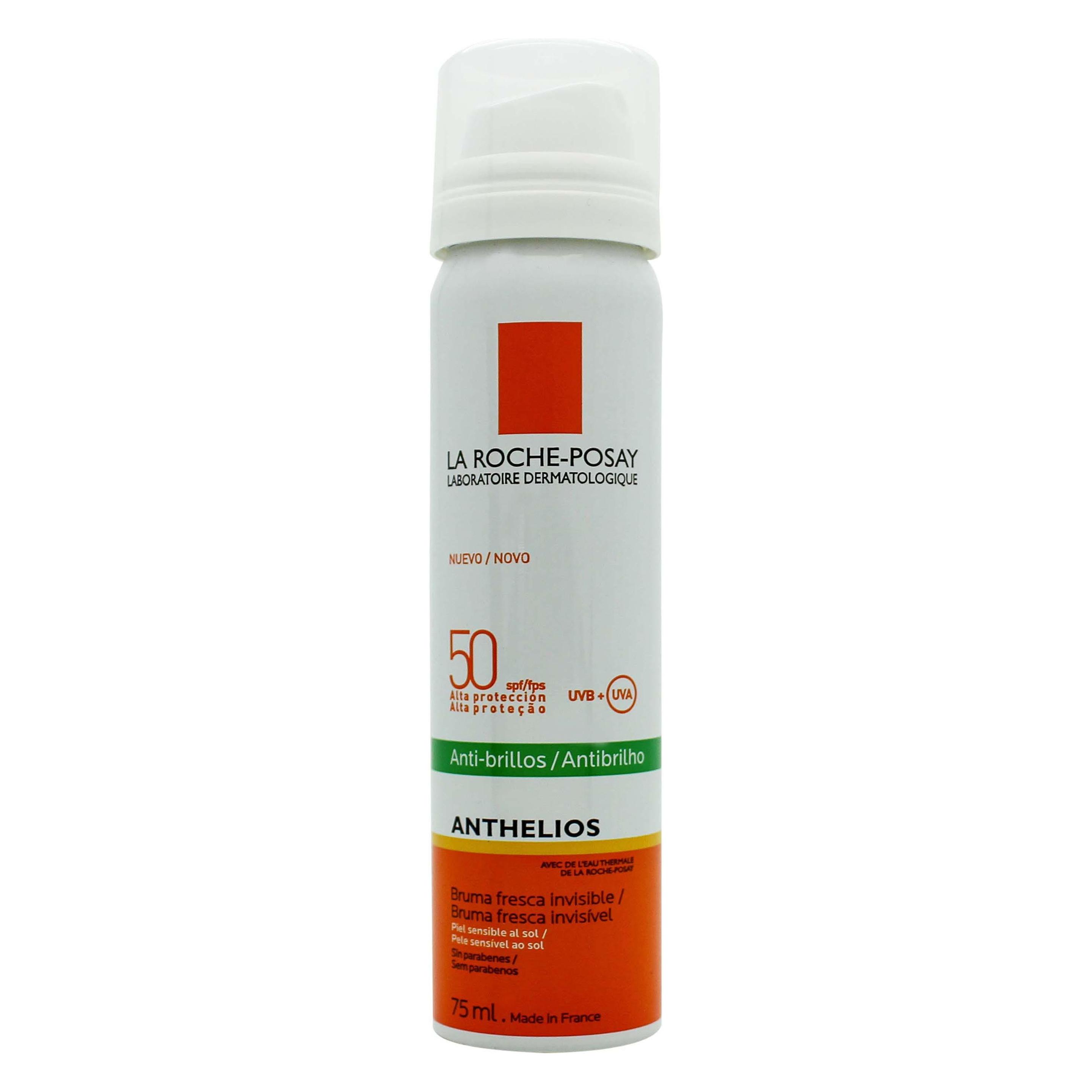 La Roche Posay Anthelios Gesichtsspray Sonnenschutz für unterwegs (SPF 50, 75 ml) (022879)