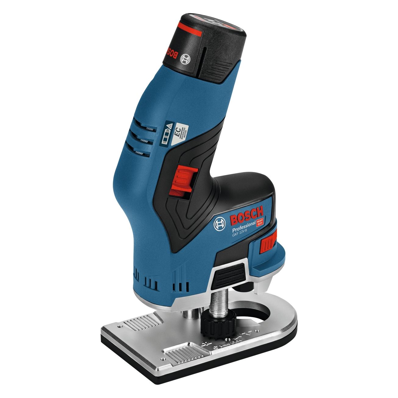 Bosch Professional GKF 12V-8 (Kantenfräse, Oberfräse) (06016B0001)