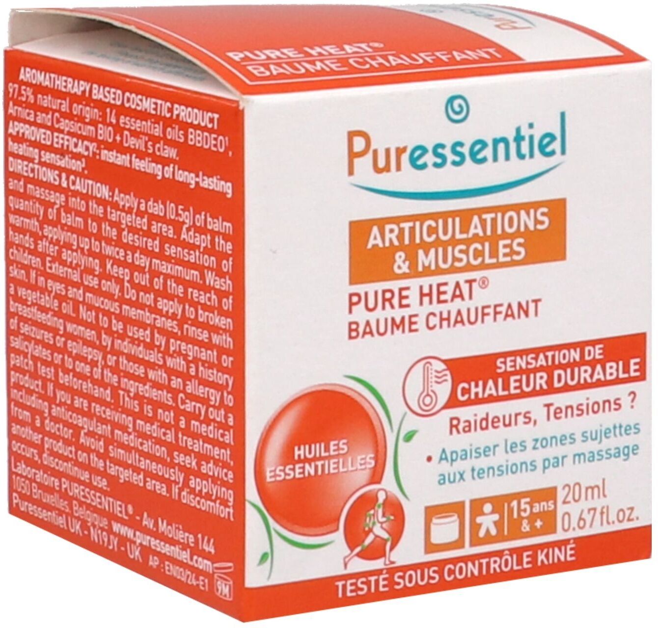 Puressentiel Articulation Baume Pure Heat 20 ml