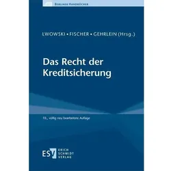 Das Recht der Kreditsicherung, Fachbücher