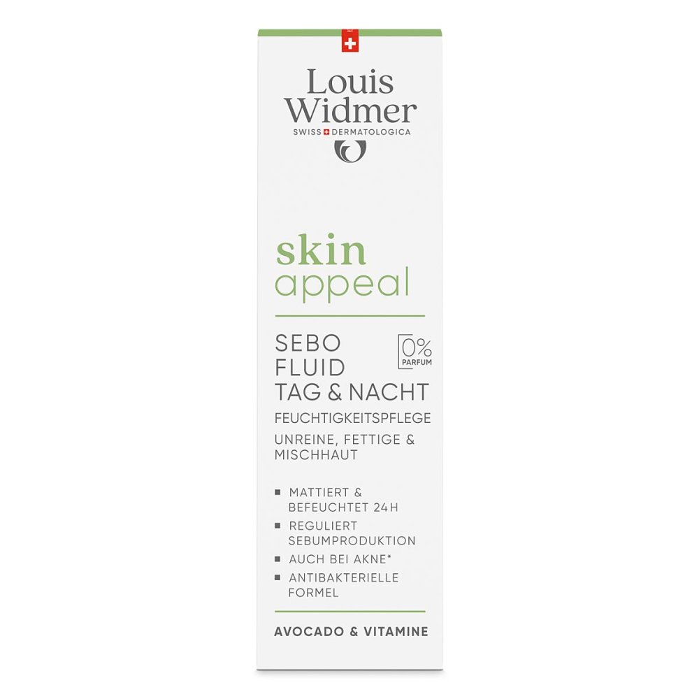 LOUIS WIDMER GmbH Louis Widmer skinappeal Sebo Fluid Tag & Nacht unparfümiert 18442678