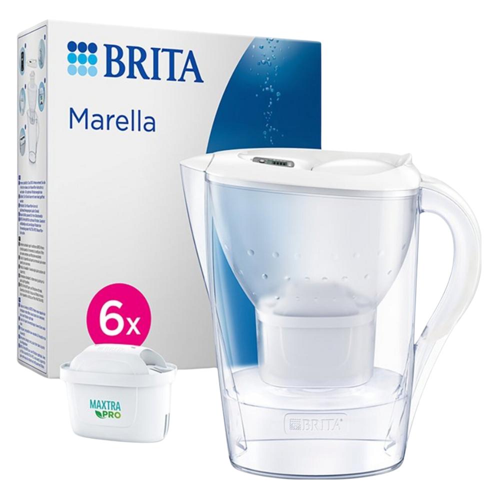 Brita Marella White + 6 Mxpro (2.40 l) (1051132)