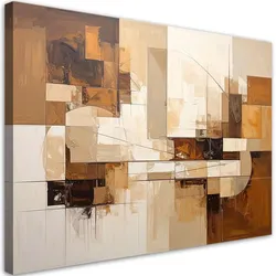 LEINWANDBILD 3D und geometrisch 60x40cm