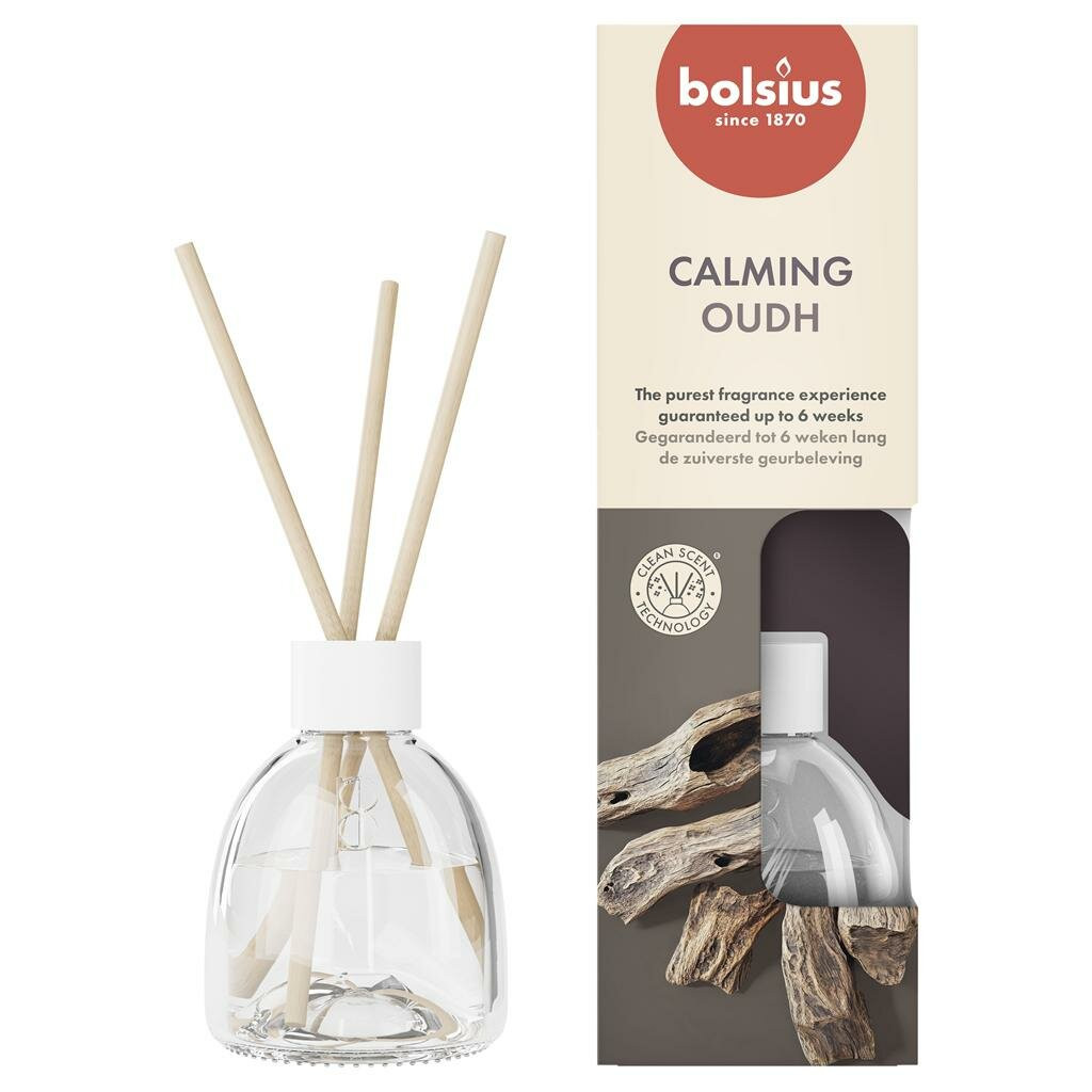 Bolsius geurdiffuser Oud Wood 60 ml