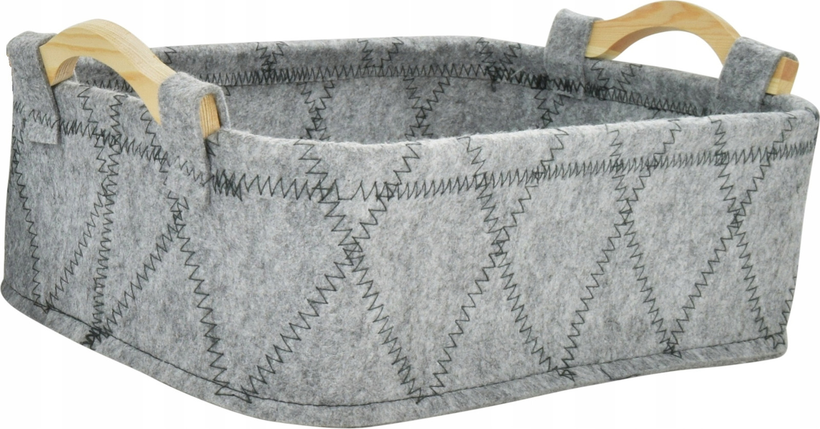 Concord Decoratieve opbergmand Taja, donkergrijs, textiel