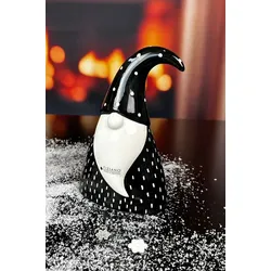 Deko Santa Alberto 19,5cm schwarz/cremeweiß