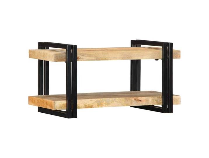SALE 2025 Étagère murale - armoire TV suspendue - 70x33x35 cm - Bois de manguier massif brut 10 75 Kg 3959