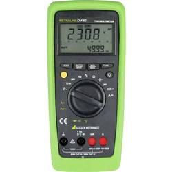 Gossen Metrawatt METRALINE DM 62 Hand-Multimeter digital Durchgangsprüfung, mit Bildschirmhintergrundbeleuchtung, Momentanwertspeicher, Kapazitätsmessung CAT M197A