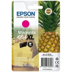 Epson Original 604XL Ananas Druckerpatrone - magenta (C13T10H34010)