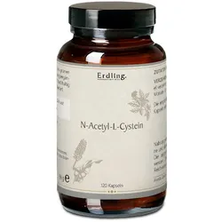 NAC N-Acetyl-L-Cystein vegetarisch Kapseln Erdling 120 St