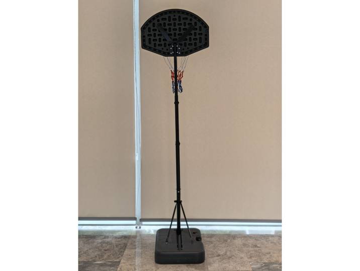 AIYAPLAY Panier Basket Enfant Réglable 172-199cm Extérieur Noir
