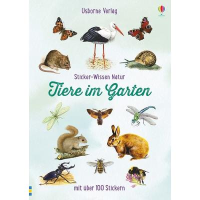 Sticker-Wissen Natur: Tiere im Garten