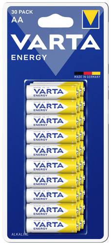 Varta ENERGY AA Bli 30 Mignon (AA)-Batterie Alkali-Mangan 1.5V 30St.