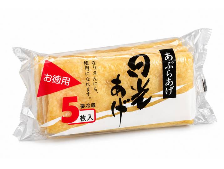 Abura-age tofu frit 90gx5unités