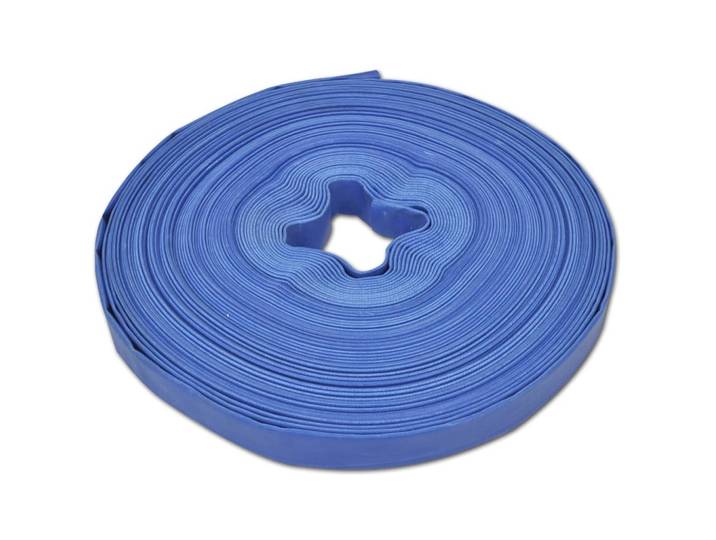 vidaXL Flachschlauch 100 m 1 PVC