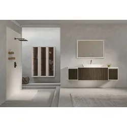 Fiora Möbel 2 Schubladen Classic Marco Liso Concrete 900x501x500 ULMCMERC03