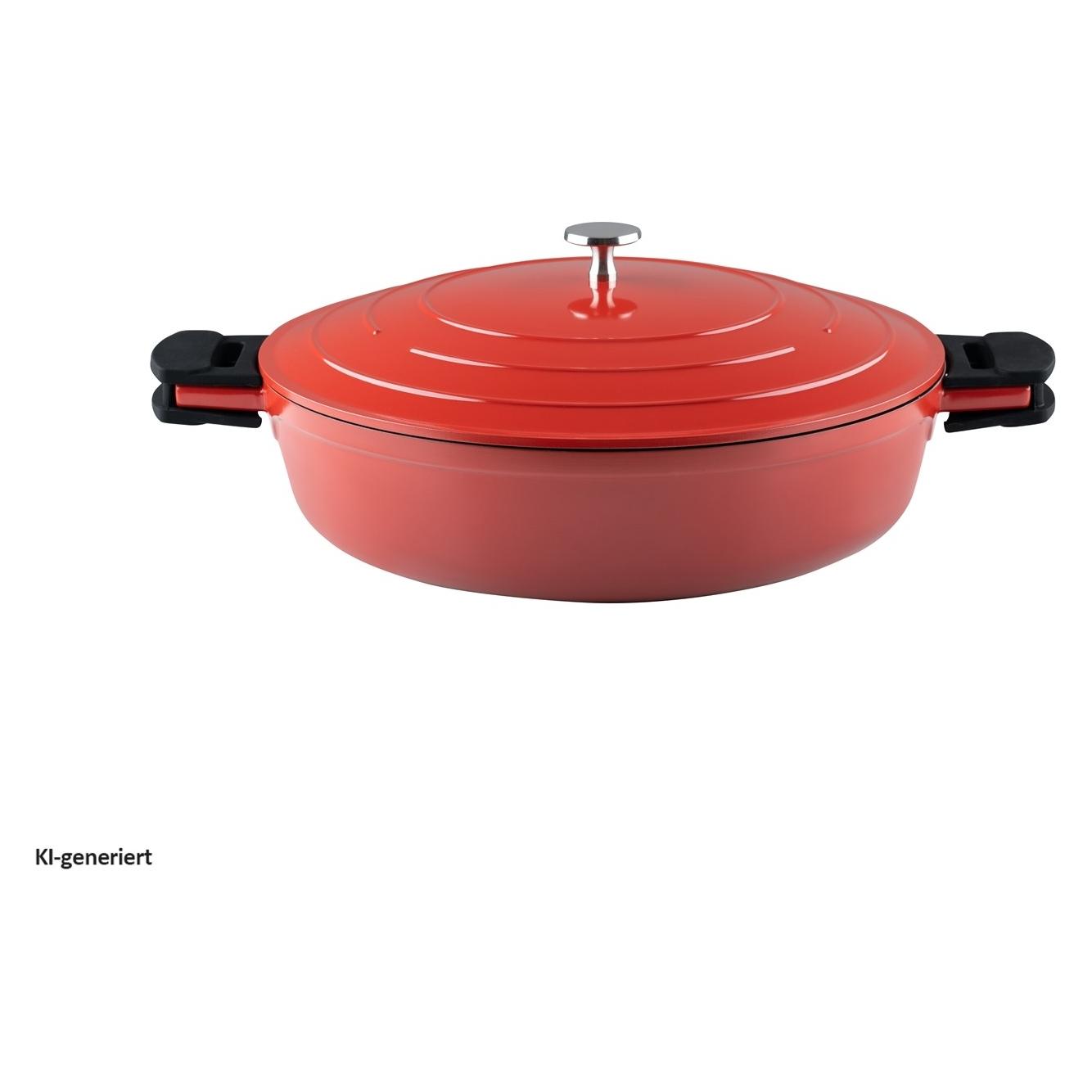 Kelomat Schmorpfanne m.D.28cm (Bräter + Schmortopf, Edelstahl) (2197021)