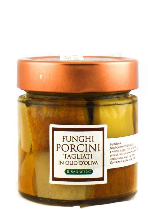 Sala Cereali Il Saraceno Porcini Tagliati In Olio D'Oliva Gr 230