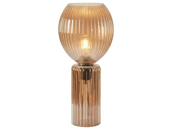 Tischleuchte Toulipa Bernsteinfarben max. 40 Watt
