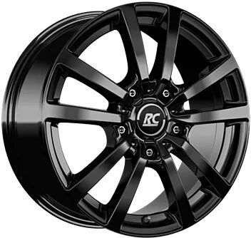 RC Design Rc25t Crystal Silver 7x17 ET 55 5X120 Alufelge Silber