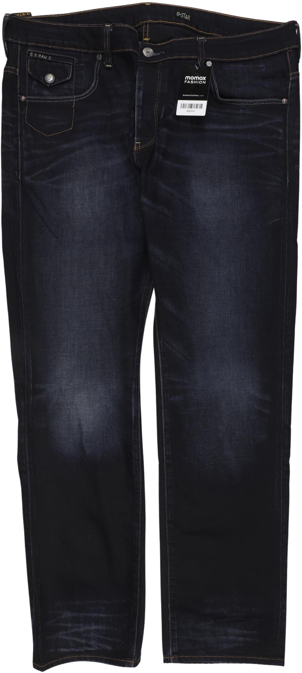 G Star RAW Herren Jeans, Marineblau, Gr. W40, Baumwolle - Second Hand