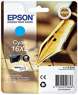 Epson 16 XL (T1632) tinteiro ciano XL
