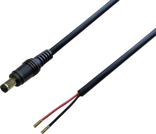BKL Electronic 076101 DC-Steckverbinder DC-Hohlstecker - Aderendhülsen 2m 1St.