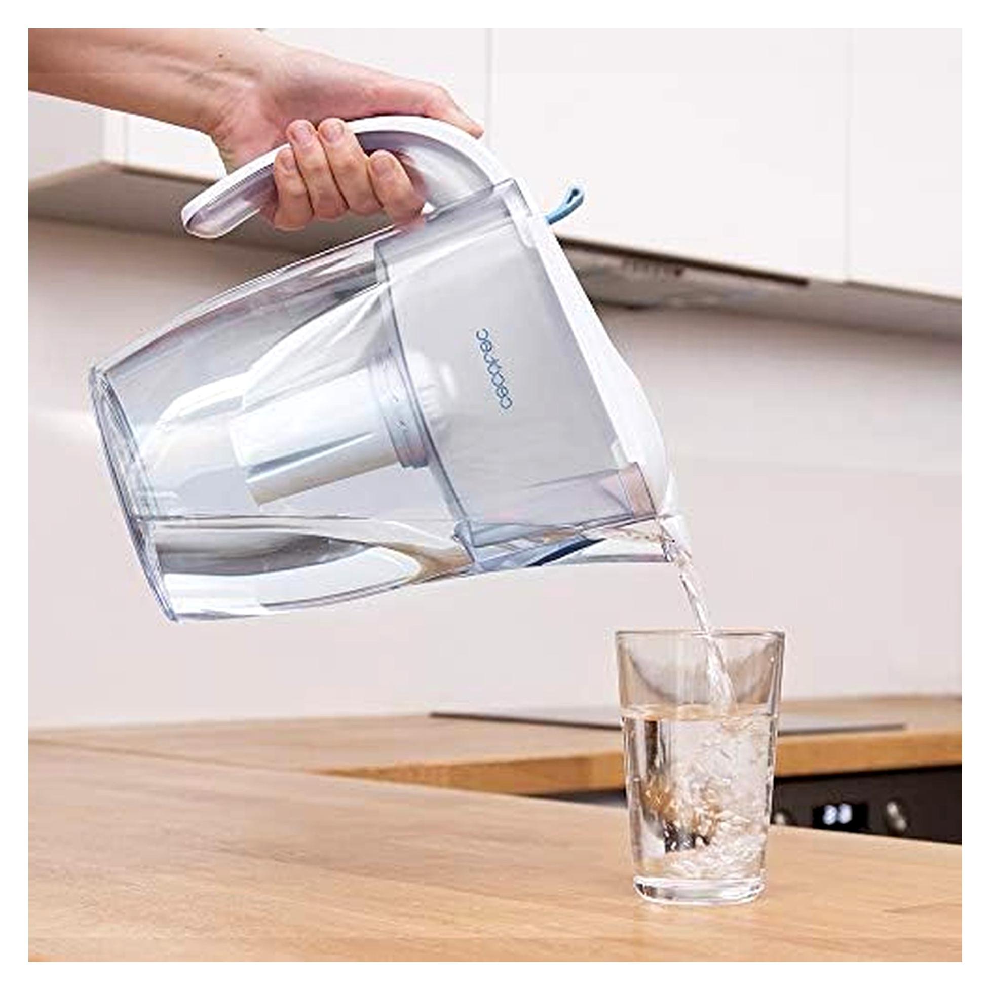 Wasserfilterkanne H2ONature 2400 Active mit LCD-Anzeige