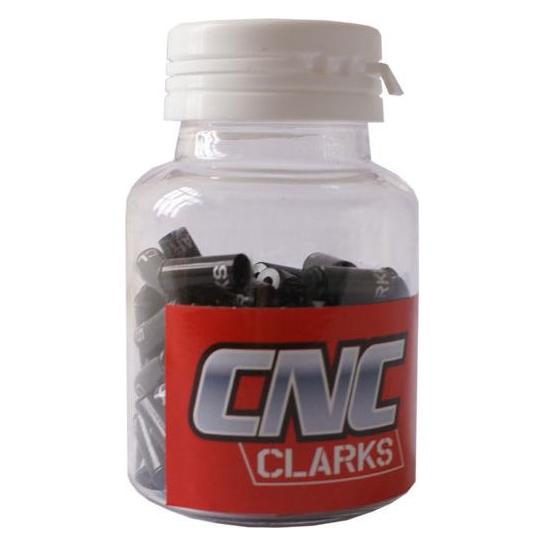 Clarks 4mm CNC Aluminium 100pcs 100pcs Schwarz (CP-G-01-DP-BLK)