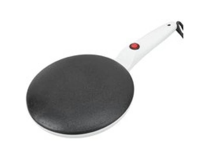 Crêpière Électrique Poêle À Crêpes Électrique Antiadhésive De 8 Pouces Avec Fouet À Œufs Et Plateau Crêpière Instantanée