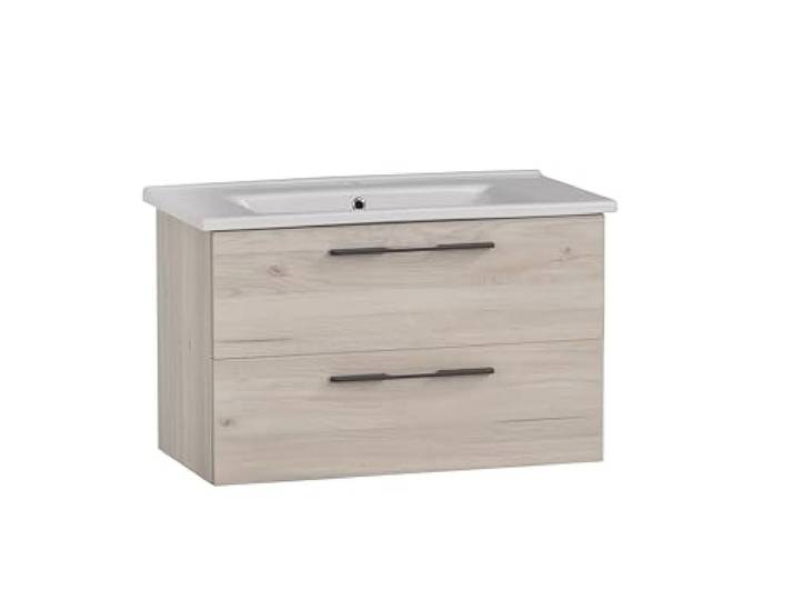 Schildmeyer Waschtisch Maxim 85 cm, 701842, sandeiche Dekor
