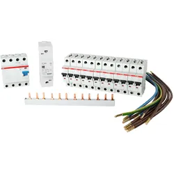 f-tronic 7110033 VB-Set, 12x LS B16A1pol,1xFi40/0,03A, Klingeltr. VBSet