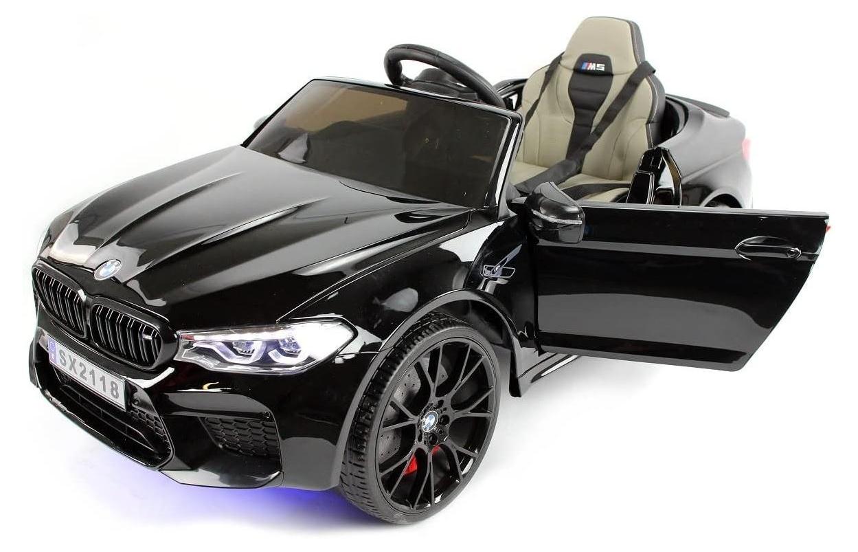BMW M5 - Kinder Elektroauto - 24V - mit Fernbedienung - Schwarz