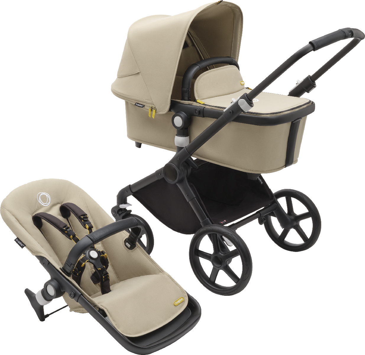 Bugaboo Fox Cub Kinderwagen Beige Beige One Size