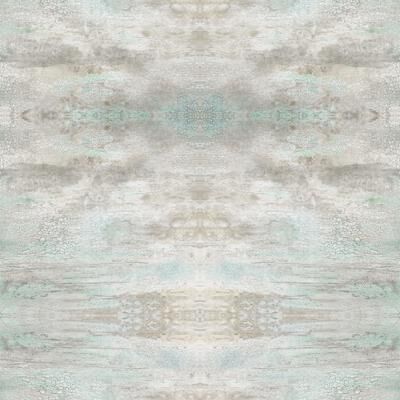 York Wallcoverings Serene Jewl Blue & Grey Wallpaper