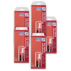 5x Klebstoff LIQUI MOLY 6194 Rückspiegel-Klebeset Kartusche Heißkleber 1 ml