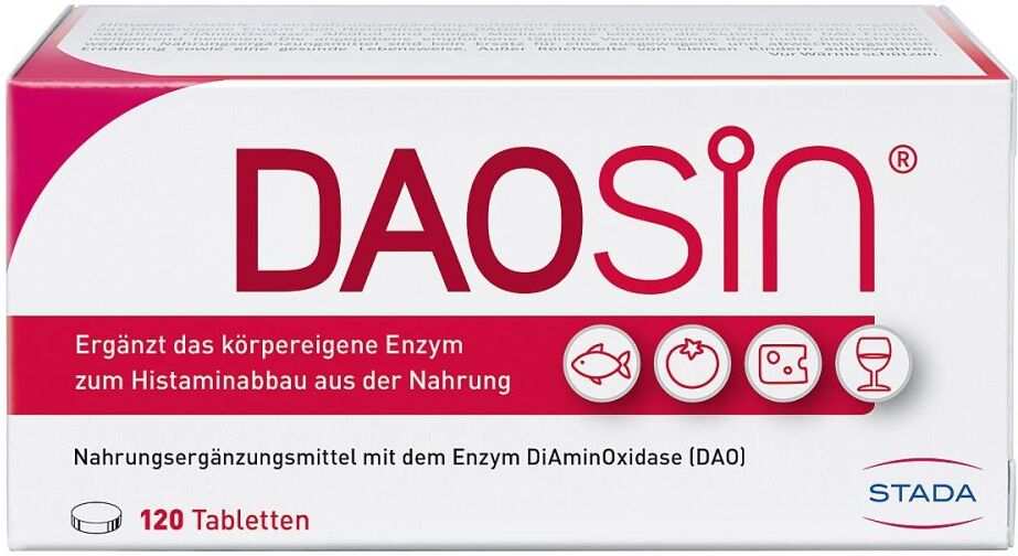 Daosin Tabletten zur Unterstützung des Histaminabbaus