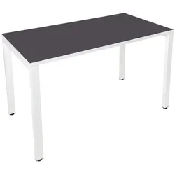 easyOffice Schreibtisch grau