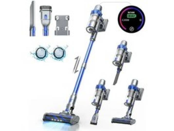 BUTURE S20 Aspirateur Balai Sans Fil-180AW-90Min-Tube 180°-Mode Auto -Station Charge Anti-Emmêlement Parfum Autoportant