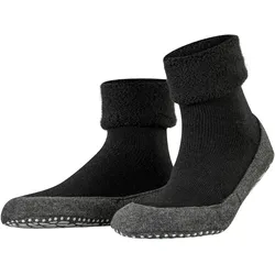 Falke Cosyshoe Hausschuhe | Gr. 39-40 | schwarz - schwarz