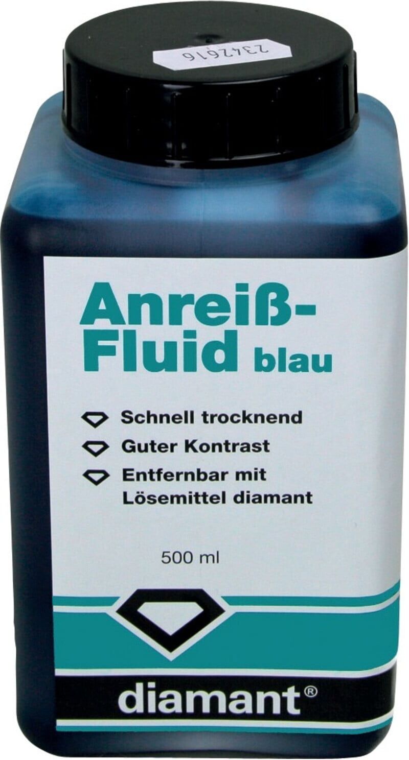 Diamant Anreiß-Fluid 500ml rot (60142)