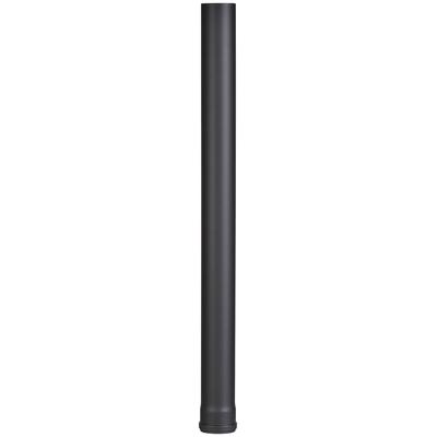 Ofenrohr FIREFIX, schwarz, B:11cm H:100cm L:11cm, Stahlblech, Rohre, 1000 mm lang