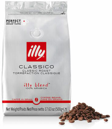 cafeIlly Illy - Kaffeebohnen - Classico - 500 G - MaxiCoffee