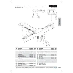 Ideal Standard Temperaturgriff Therm., A963226AA, A963226AA Chrom