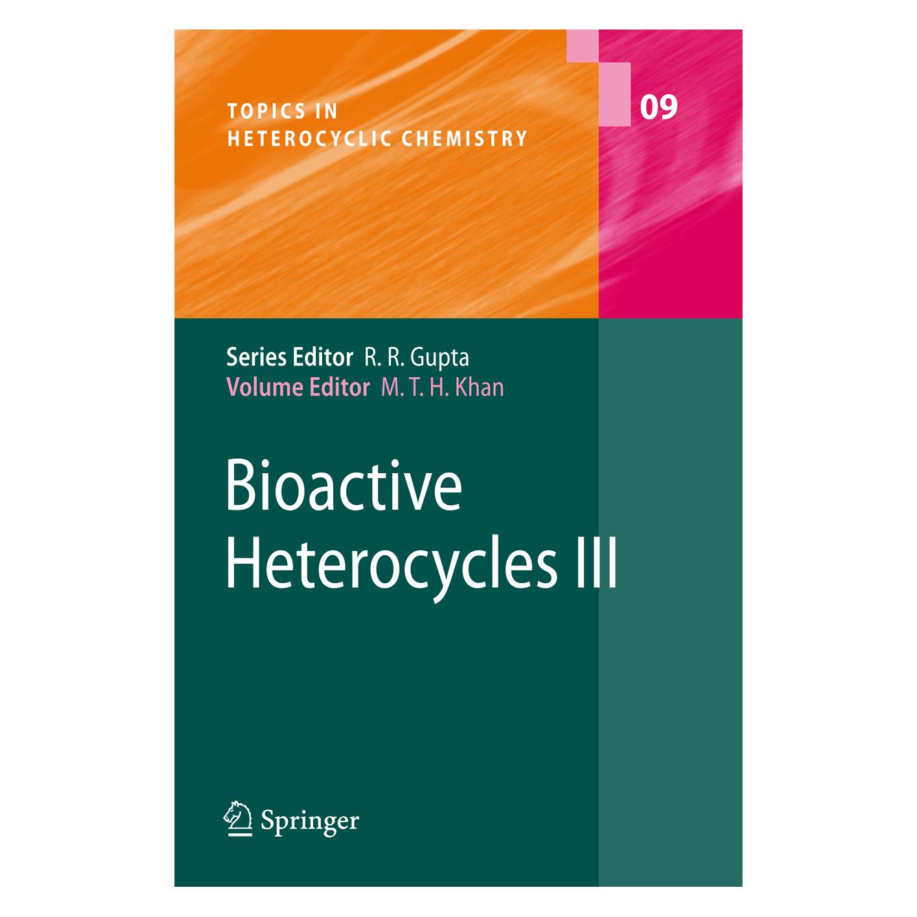 Springer Bioactive Heterocycles III (Englisch, Softcover, Mahmud, Mahmud T.H. Khan, T H Khan) (55376099)