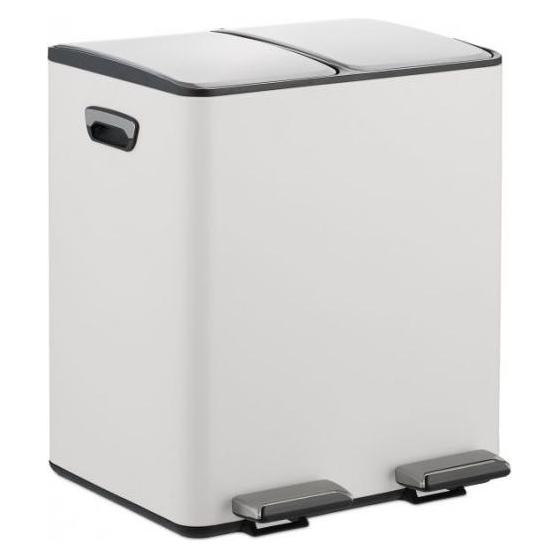 Relaxdays Mülleimer Küche 2x 15 Liter (15 l) (4052025862961)