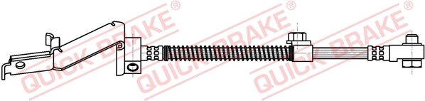 Quick Brake Bremsschlauch 86.902x Für Chrysler