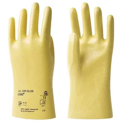 Nitril Arbeitshandschuhe "Gobi® 109" gelb - 9 (L)