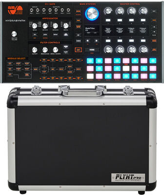 ASM Hydrasynth Desktop Case Set Schwarz beschichtet